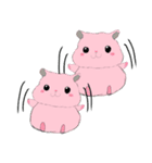 hamsters 双子ハムちゃん（個別スタンプ：5）