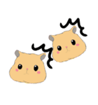 hamsters 双子ハムちゃん（個別スタンプ：8）