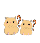 hamsters 双子ハムちゃん（個別スタンプ：23）