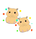 hamsters 双子ハムちゃん（個別スタンプ：24）