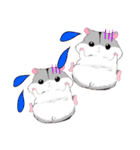 hamsters 双子ハムちゃん（個別スタンプ：35）