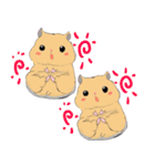 hamsters 双子ハムちゃん（個別スタンプ：37）