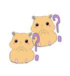 hamsters 双子ハムちゃん（個別スタンプ：38）
