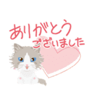 Mau★ねこスタンプ(ビジネスVer.)（個別スタンプ：3）