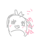 透過したつーちゃん（個別スタンプ：9）