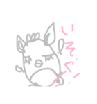 透過したつーちゃん（個別スタンプ：12）