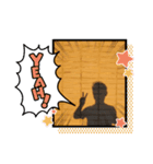寡黙なクマ（個別スタンプ：4）