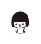 内気で根暗な女の子（個別スタンプ：8）