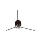 内気で根暗な女の子（個別スタンプ：22）