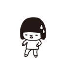 内気で根暗な女の子（個別スタンプ：25）