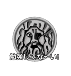 おしゃべりな石像…高校生のコトバ（個別スタンプ：1）