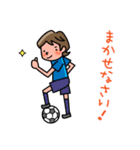 【サッカー女子】エフ子の日常（個別スタンプ：23）