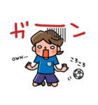 【サッカー女子】エフ子の日常（個別スタンプ：30）