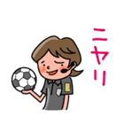 【サッカー女子】エフ子の日常（個別スタンプ：33）