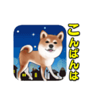 飛び出す柴犬（敬語編）（個別スタンプ：6）