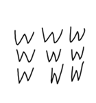 手書き文字会話（個別スタンプ：38）