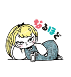 ピクルス大好き！お酢の妖精さんみちゃん（個別スタンプ：6）