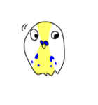インコたちのやる気のないスタンプ（個別スタンプ：1）