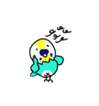 インコたちのやる気のないスタンプ（個別スタンプ：6）