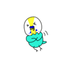インコたちのやる気のないスタンプ（個別スタンプ：10）