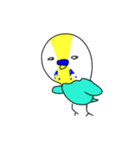 インコたちのやる気のないスタンプ（個別スタンプ：11）