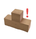 木製キューブ（個別スタンプ：7）