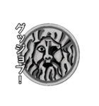 おしゃべりな石像、お父さん編（個別スタンプ：5）