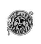 おしゃべりな石像、お父さん編（個別スタンプ：20）