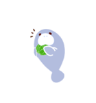 マナティといっしょ。（個別スタンプ：2）