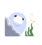マナティといっしょ。（個別スタンプ：8）