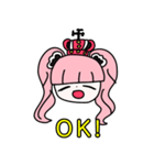 ぴえん系ペローナ(ONE PIECE)（個別スタンプ：22）