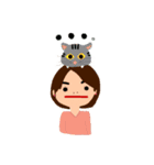 なをみちゃん①（個別スタンプ：3）