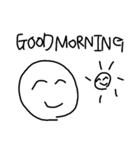素朴な顔文字3です（個別スタンプ：1）