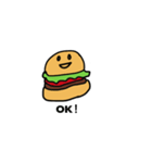 痩せたい気持ちはあるハンバーガーちゃん（個別スタンプ：39）