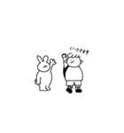 ボクのすたんぷ(モノクロ)（個別スタンプ：17）