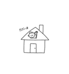 ボクのすたんぷ(モノクロ)（個別スタンプ：18）