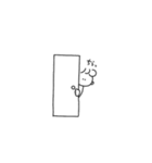 ボクのすたんぷ(モノクロ)（個別スタンプ：26）