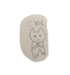 猫(キャッキ)のスタンプ（個別スタンプ：6）