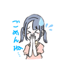 ゆる〜い女の子スタンプ（個別スタンプ：5）