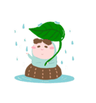 小宅苗のオタク生活 (日本語版)（個別スタンプ：1）
