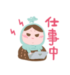 小宅苗のオタク生活 (日本語版)（個別スタンプ：33）
