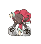 喜怒哀楽の激しいオタクちゃん（個別スタンプ：5）