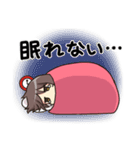喜怒哀楽の激しいオタクちゃん（個別スタンプ：8）