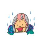 とらねこと梅雨（個別スタンプ：5）