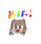 日常で使えそうなゆるへたスタンプです。（個別スタンプ：1）