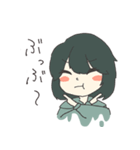 ペパーミントちゃんとパーカー（個別スタンプ：3）