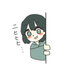 ペパーミントちゃんとパーカー（個別スタンプ：16）