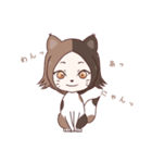 きつねこ系女子（個別スタンプ：5）