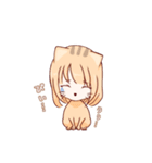 きつねこ系女子（個別スタンプ：15）