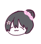 おだんごあたまのしゃしんかこう（個別スタンプ：2）